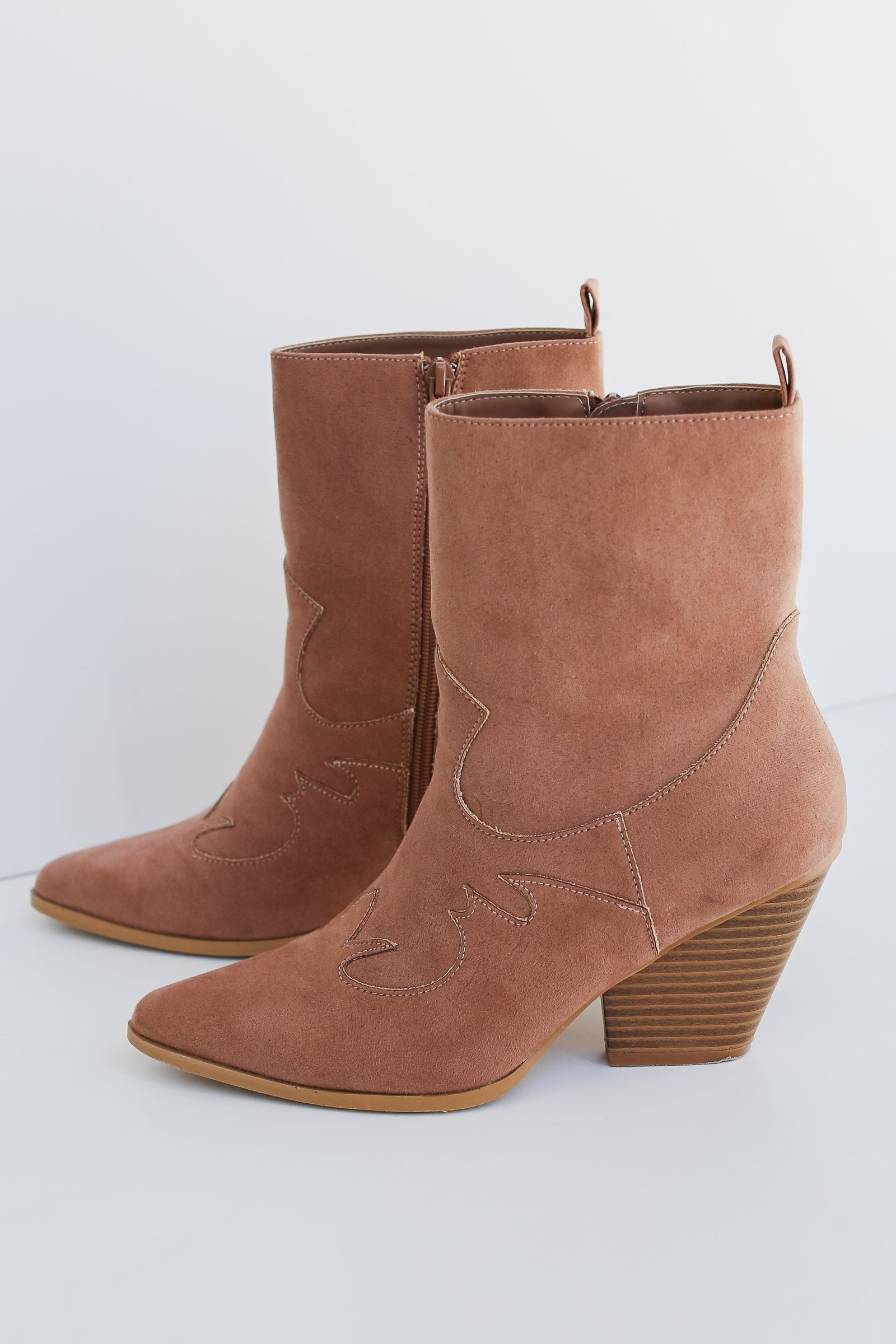 Take Your Bets Brown Western Booties