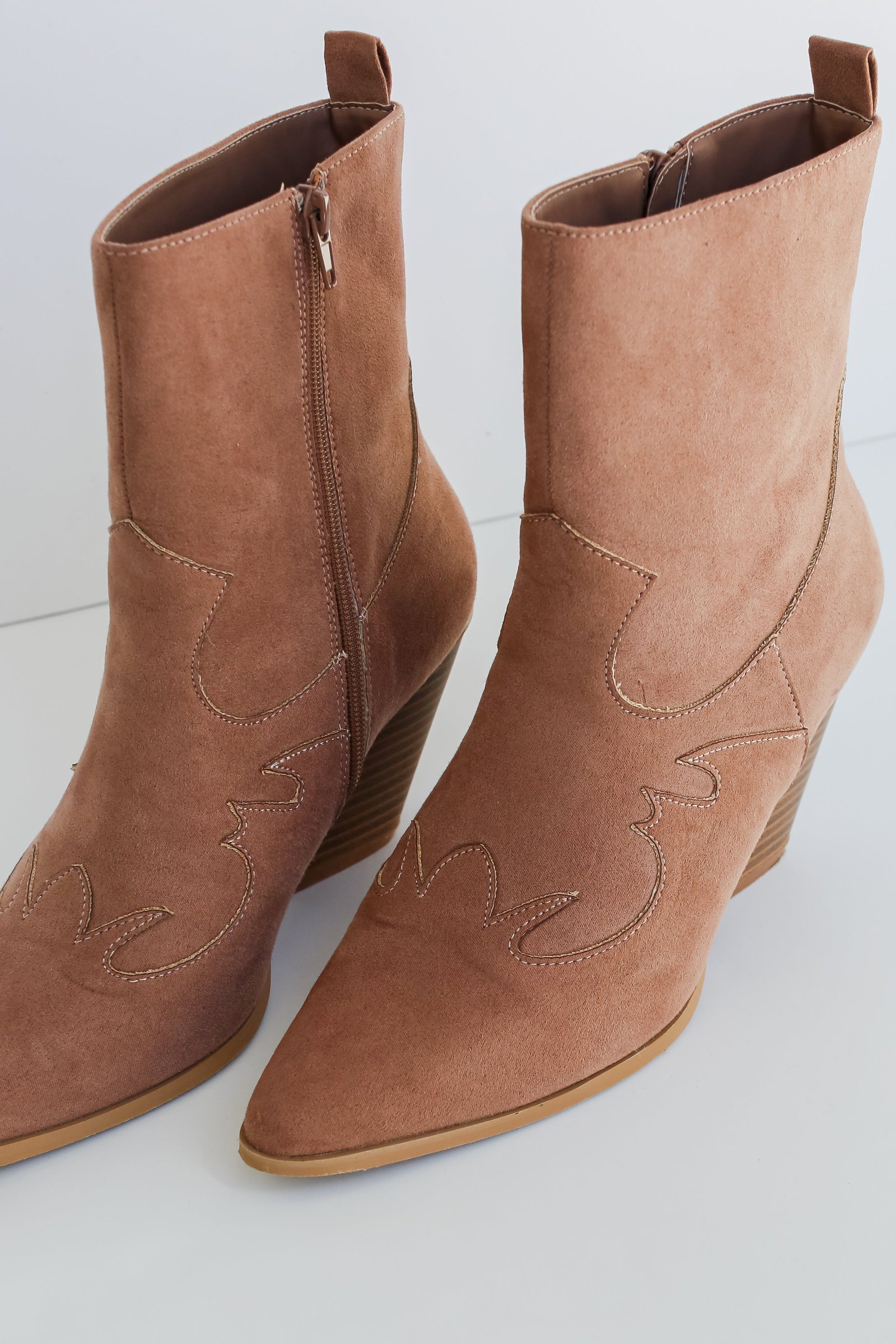 Take Your Bets Brown Western Booties