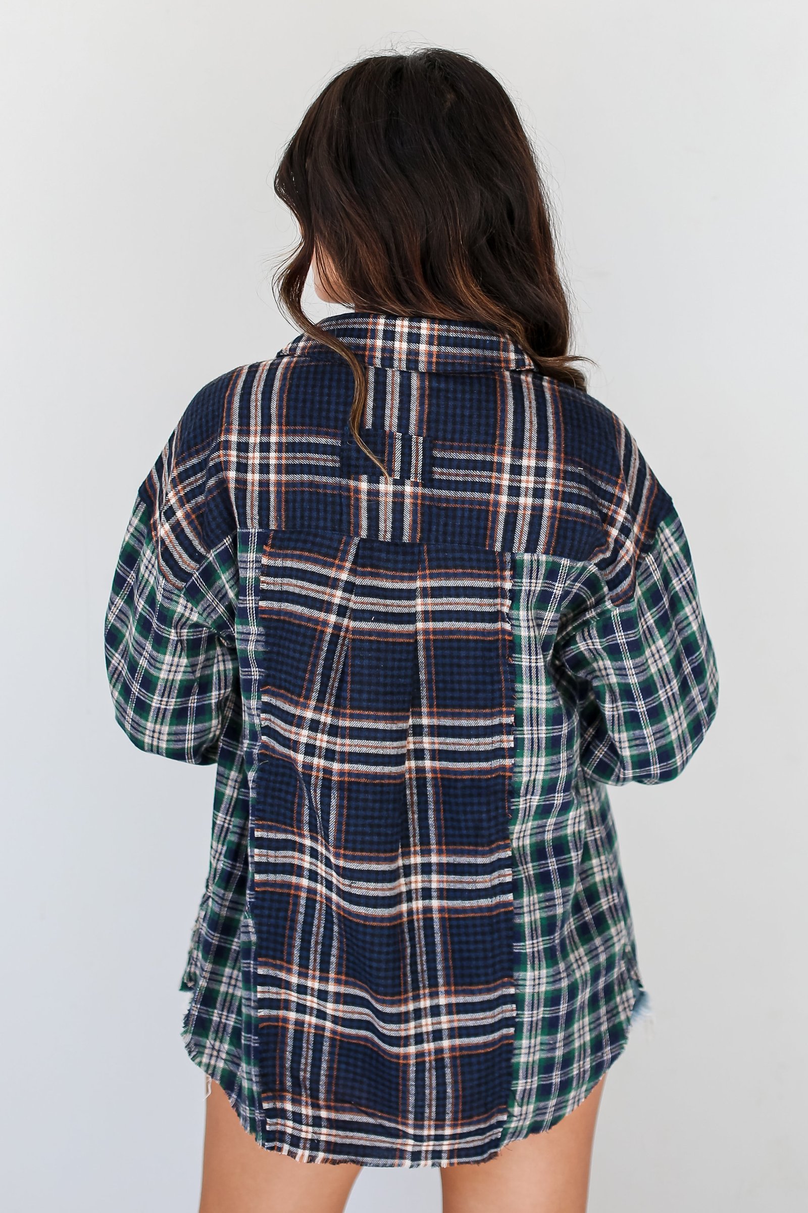 Plaid Times Color Block Flannel